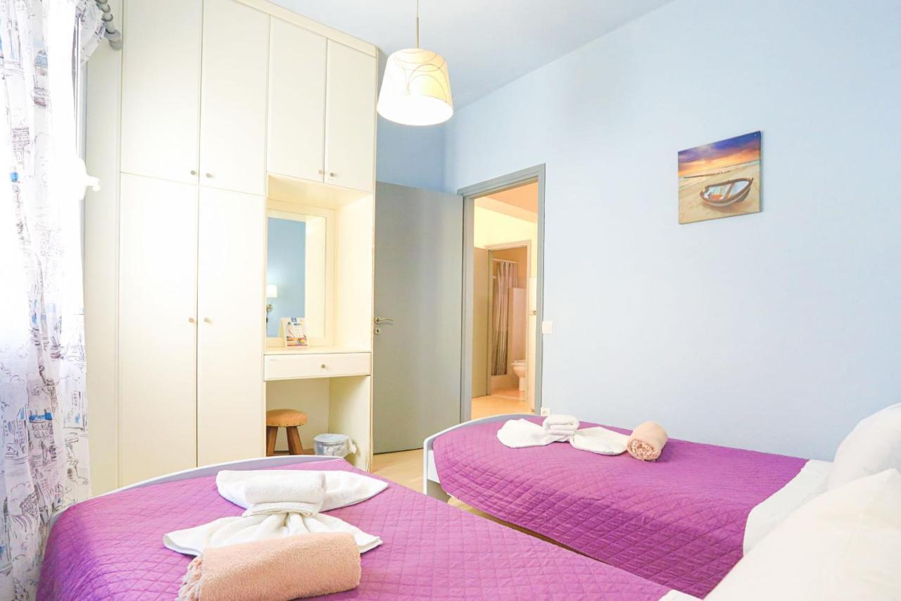 Kaminaki Beachfront Apartments Nisaki  Ngoại thất bức ảnh