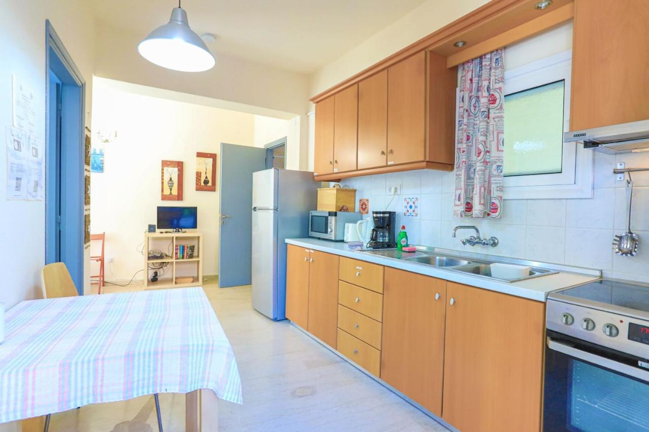 Kaminaki Beachfront Apartments Nisaki  Ngoại thất bức ảnh